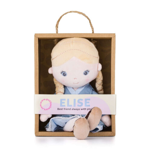 Petite &Mars Plüss játékbaba Elise 0+