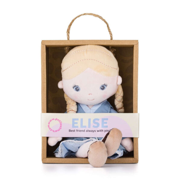 Petite &Mars Plüss játékbaba Elise 0+