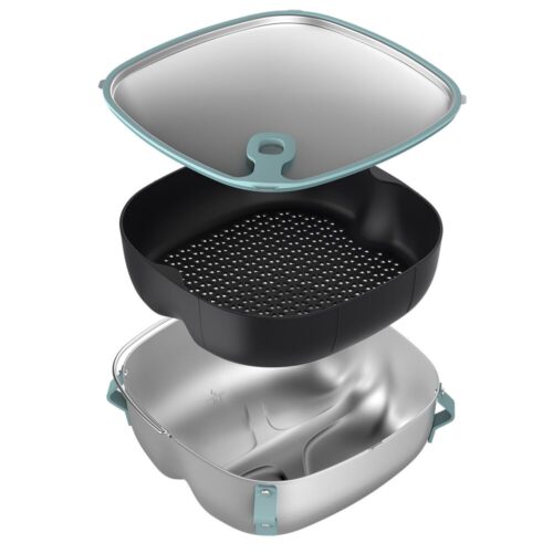 Philips Airfryer xxl hd9960/00 2-az-1-ben pároló és wok kiegészít...