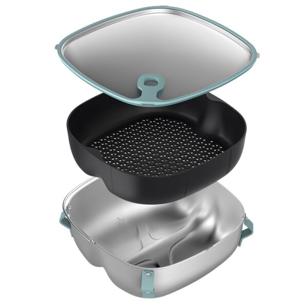 Philips Airfryer xxl hd9960/00 2-az-1-ben pároló és wok kiegészít...