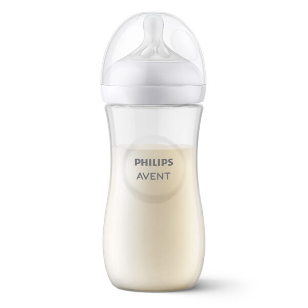 Philips Avent Natural Response Cumisüveg 3h+ 330ml + Ajándék tálka