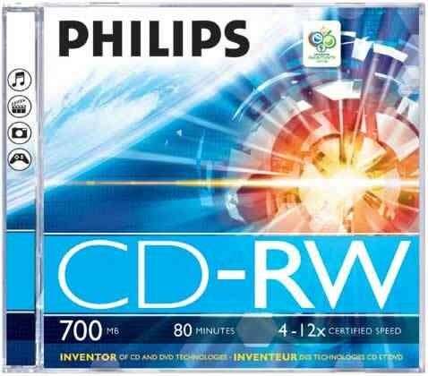 Philips CD-RW80 12x újraírható