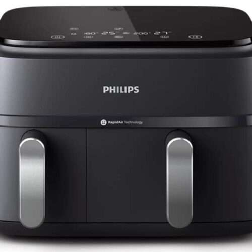 Philips Dual Basket Forrólevegős Fritőz - 9 liter