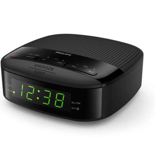 Philips TAR3205/12 rádió Óra Digitális Fekete