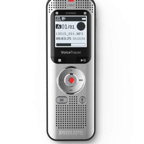 Philips Voice Tracer DVT2050/00 diktafon Flash kártya Ezüst