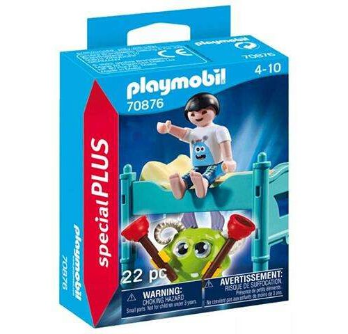 Playmobil Gyerek figura kis szörnnyel