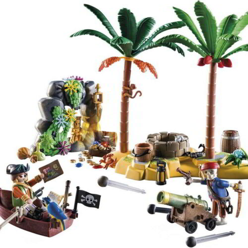 Playmobil Pirates Kalózsziget csontvázzal