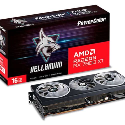 PowerColor RX7800XT - Hellhound - RX7800XT 16G-L/OC