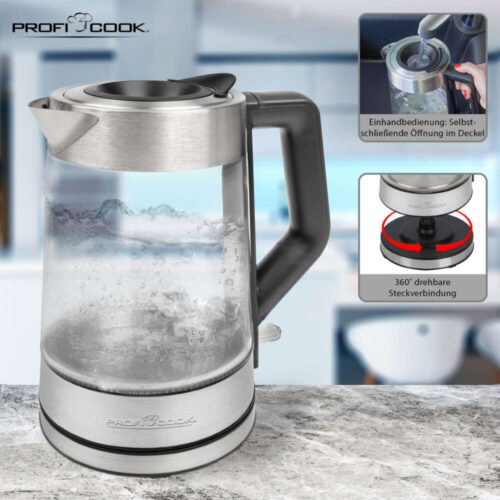 ProfiCook PC-WKS 1190 G Vízforraló 2200W - inox