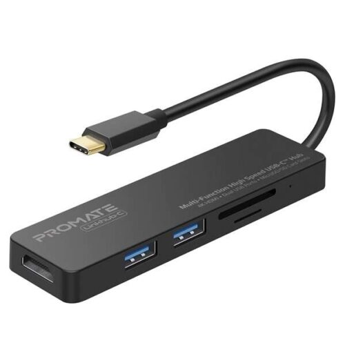 Promate USB Hub - LINKHUB C (USB-C 5in1 HUB