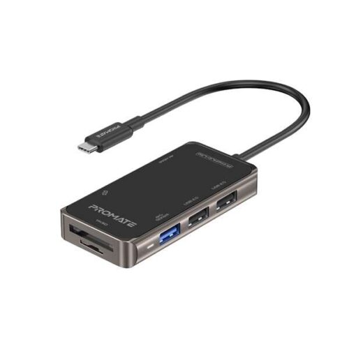 Promate USB Hub - PRIMEHUB LITE (USB-C 7in1 HUB