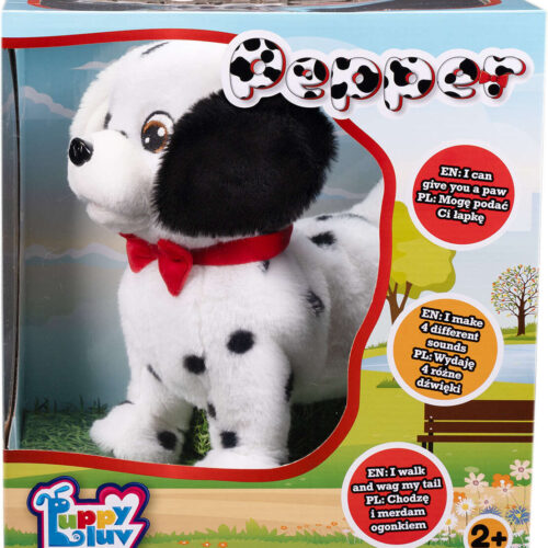 Puppy Luv Interaktív plüss Kutyus - Pepper
