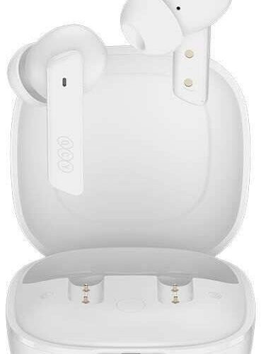 QCY HT05 TWS Bluetooth fülhallgató fehér