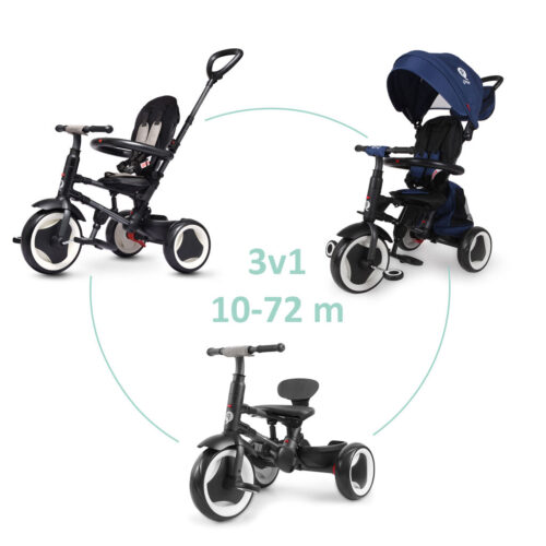 QPLAY Tricikli Rito Plus Blue