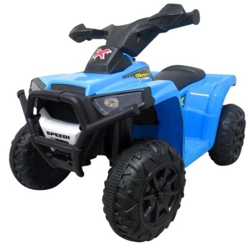 R-Sport J8 Elektromos quad hang- és fényeffekttel 6V - kék