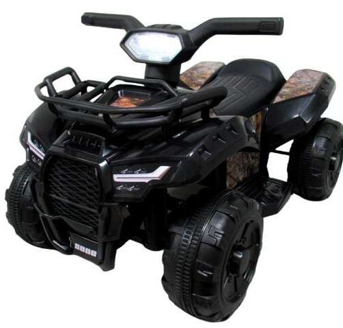 R-Sport J8AAA Elektromos quad hang-és fényeffekttel - fekete