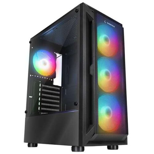 Rampage Számítógépház - SHIVA  (fekete; ablakos; ATX/Micro ATX/Mi...