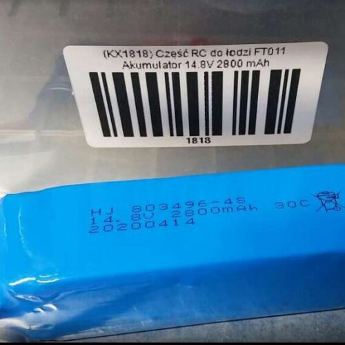 RC hajó alkatrész FT011 Akkumulátor 14.8V 2800 mAh
