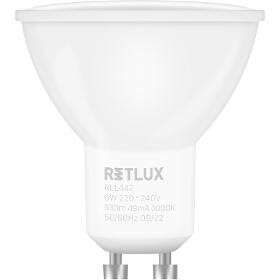 Retlux LED Spotlámpa - GU10 - 6W - Melegfehér