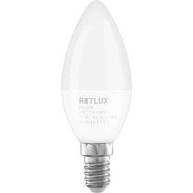 RETLUX RLL 426 LED izzó C37 E14 candle  6W