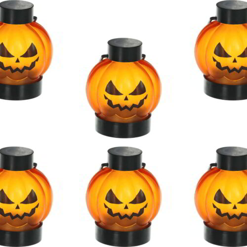 Retlux Tök Lámpa - Halloween Dekoráció - 6 db
