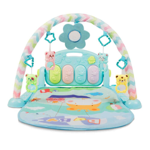 RicoKids 3in1 Interaktív játszószőnyeg hang-és fényeffekttel - Kék