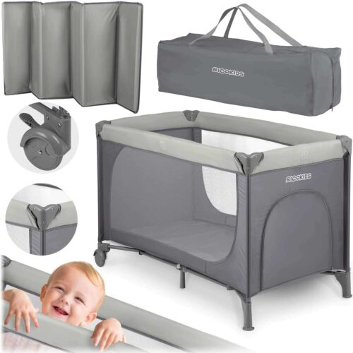 RicoKids összecsukható Utazóágy matraccal