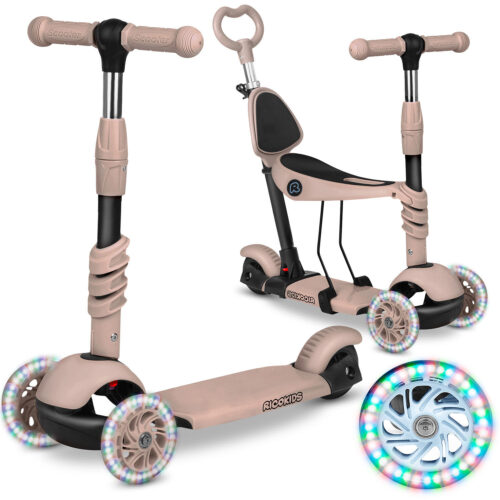 Ricokids Todi háromkerekű Roller - Bézs
