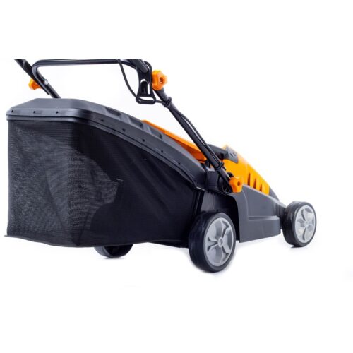 Riwall PRO REM 3816i elektromos fűnyíró indukciós motorral 2 az 1-ben