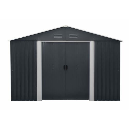 Riwall PRO RMSA 12x10 Anthracite fém kerti tároló 3 x 3