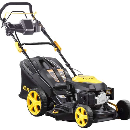 Riwall RPM 4735 E Önjáró elektromos indítású benzinmotoros fűnyír...