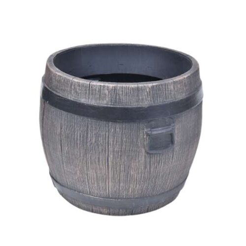 Roto Bolero XL Hordó mintájú virágültető dézsa 47x51 cm