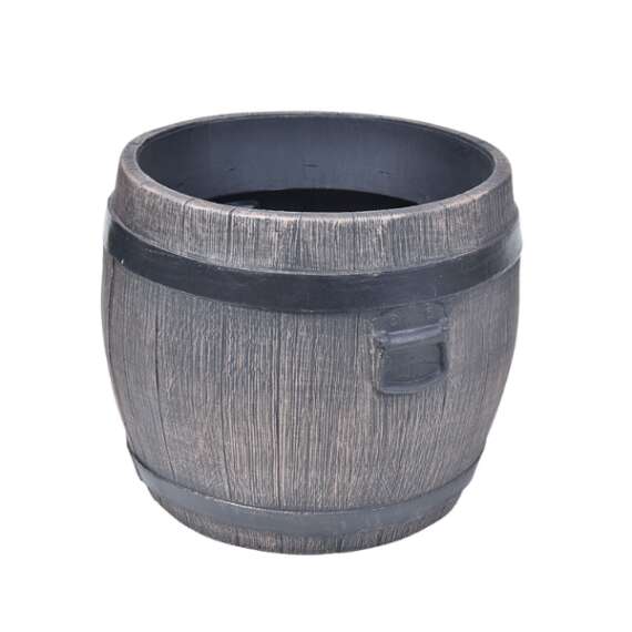 Roto Bolero XL Hordó mintájú virágültető dézsa 47x51 cm