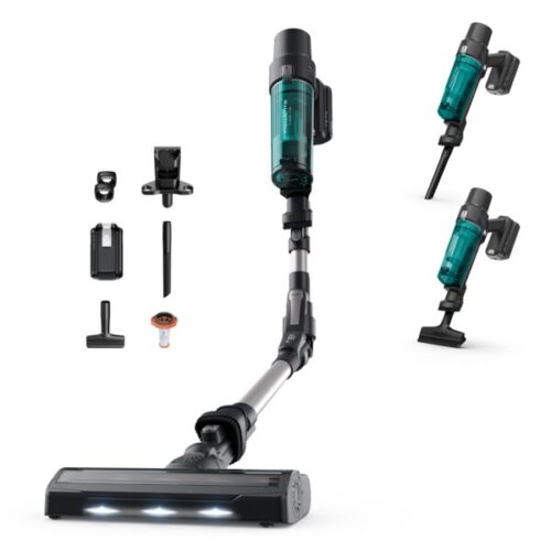 Rowenta RH6A42WO X-Pert Flex 7.60 Allergy 3V1 álló Porszívó - Fek...