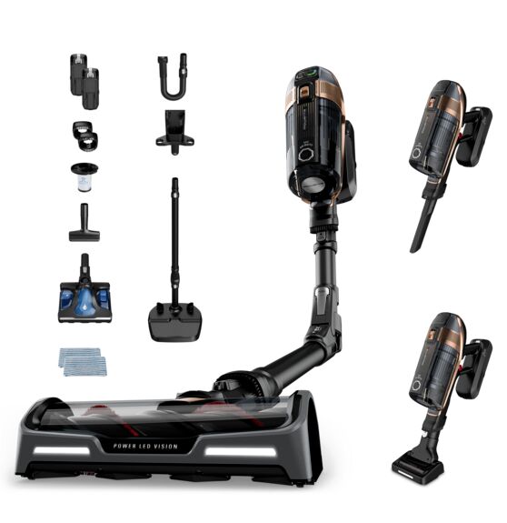 Rowenta RH99G3WO X-Force Flex 15.60 Álló porszívó - Fekete