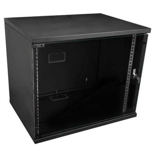 S-Link Rackszekrény - 9U 19" fali kivitel (400x530x400mm