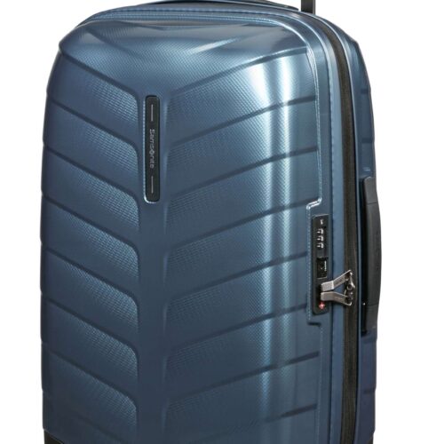 Samsonite Attrix Spinner bővíthető keményfedeles kabin méretű Bőr...