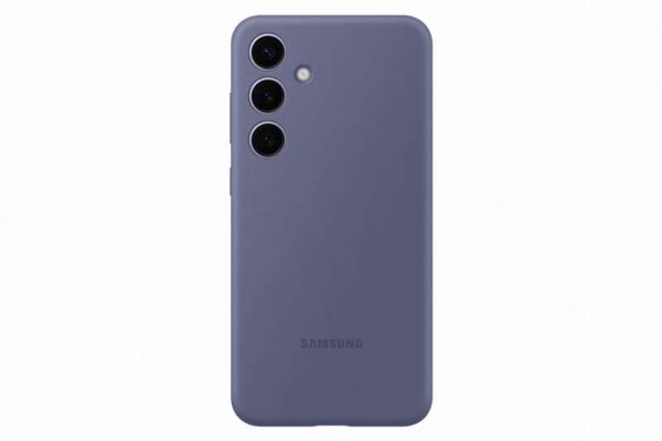 Samsung Galaxy S24+ Szilikon Tok - Lila