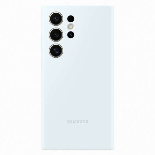 Samsung Galaxy S24 Ultra Szilikon Tok - Fehér