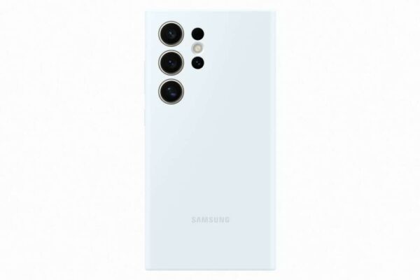 Samsung Galaxy S24 Ultra Szilikon Tok - Fehér