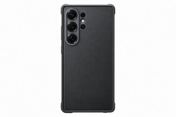 Samsung Galaxy S25 Ultra Védőtok Állvánnyal - Fekete