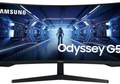 Samsung  LC34G55TWWP 34" WQHD 165Hz ívelt kijelzős monitor