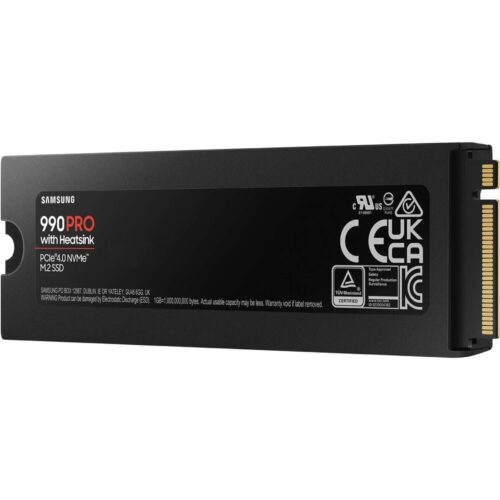 Samsung SSD 2TB - MZ-V9P2T0GW (990 PRO hűtőbordákkal
