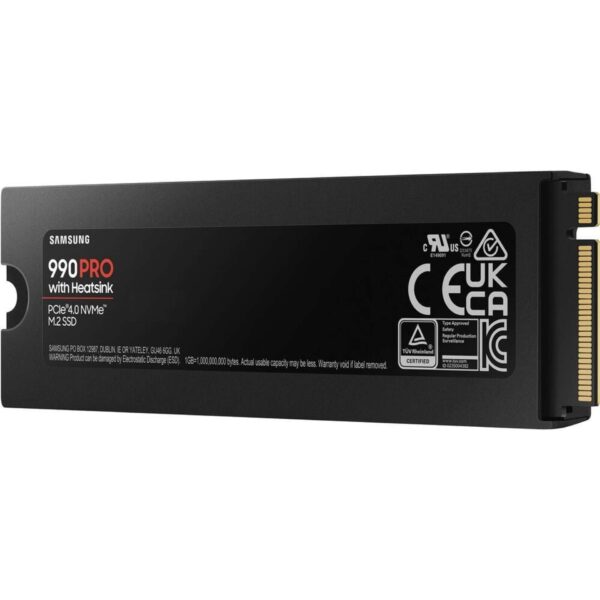 Samsung SSD 2TB - MZ-V9P2T0GW (990 PRO hűtőbordákkal