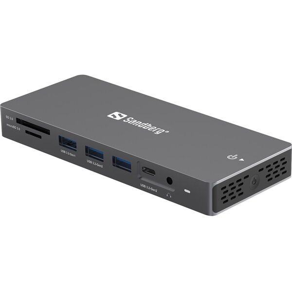 Sandberg 136-61 USB-C 13in1  Pro Notebook Dokkoló