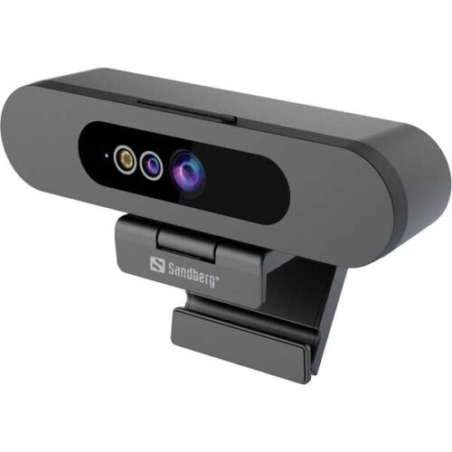 Sandberg Face-ID Webcam 2 - 1080p Full HD Webkamera