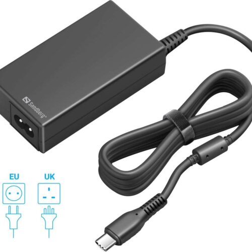 Sandberg USB-C AC Charger PD65W EU+UK 135-76