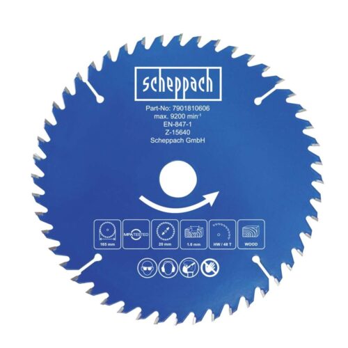 Scheppach Körfűrészlap átm. 165/20