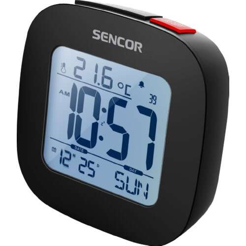 Sencor SDC 1200 B Ébresztőóra Hőmérővel
