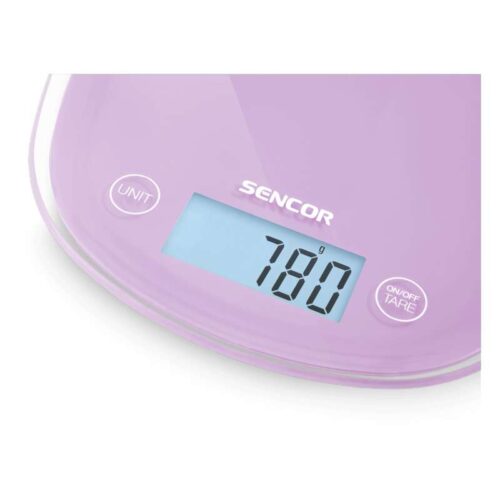 Sencor SKS 35VT Elektronikus konyhai mérleg - Lila